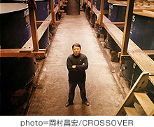 Iwao Niizawa, a brewer of HAKURAKUSEI